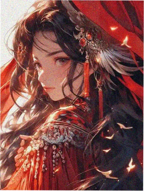 雀金裘古装权谋剧海报
